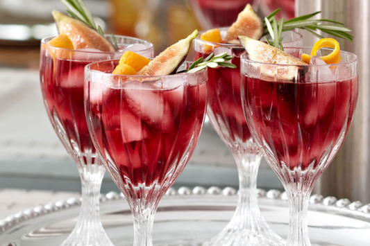 Refreshing Version of a Red-Wine Spritzer